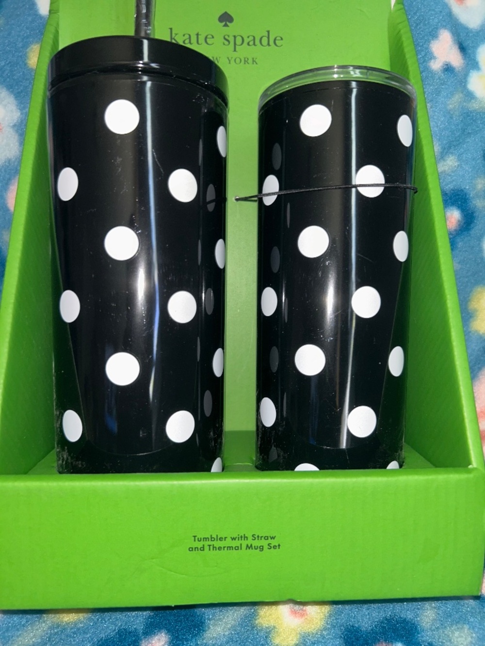 Kate Spade Tumbler Set